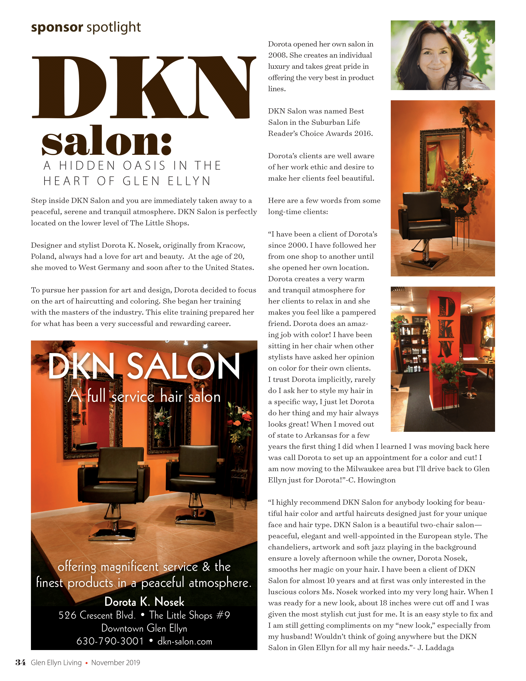 DKN Salon Featured News Article